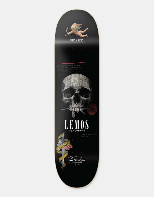 Primitive x Guns N' Roses Lemos Don’t Cry Skateboard Deck - 8.25"
