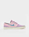 Nike SB Zoom Janoski OG+ Skate Shoes - Lilac/Noise Aqua-Med Soft Pink