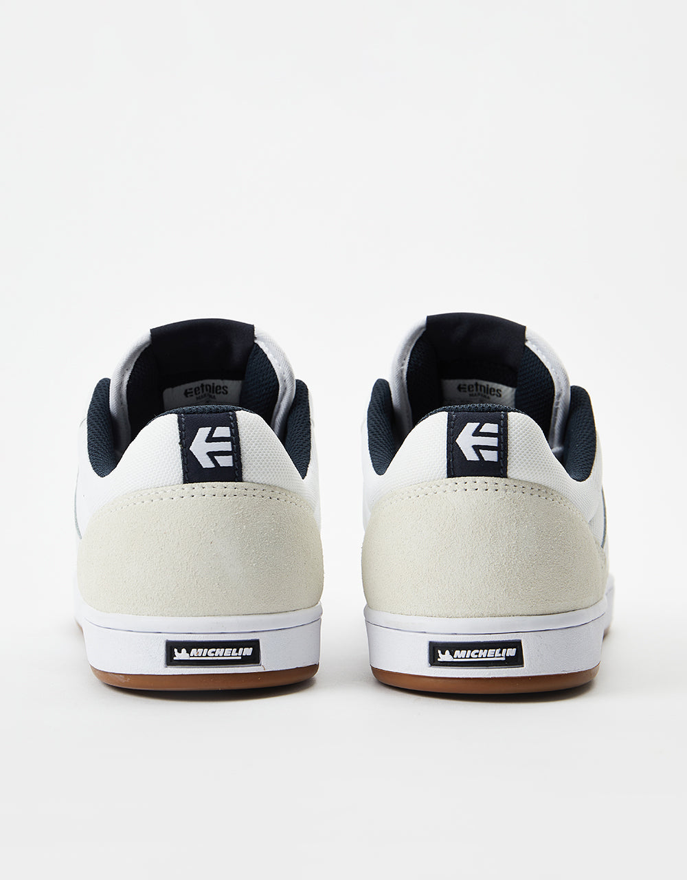 Etnies x Michelin Marana Skate Shoes - White/Navy