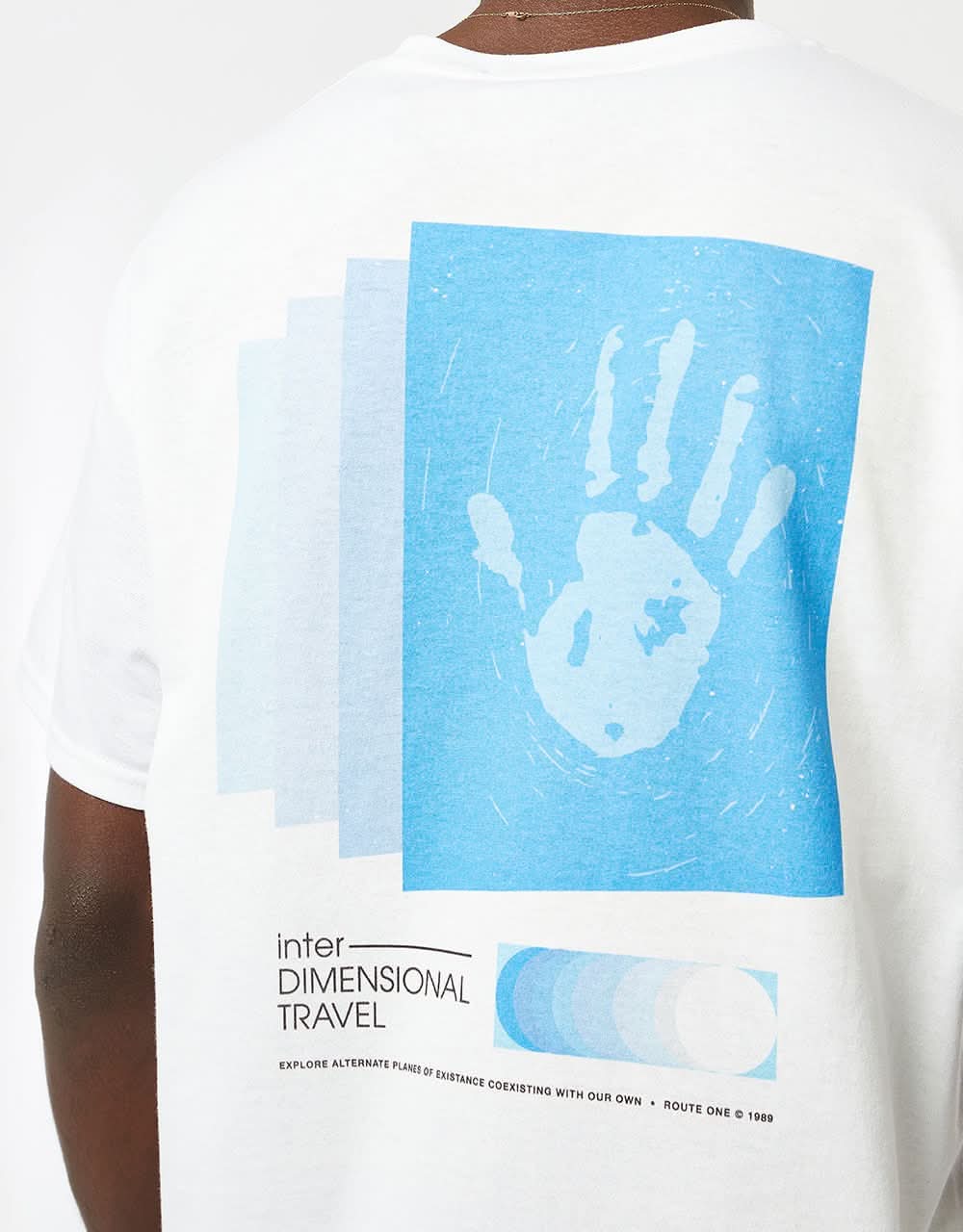 Route One Inter-Dimensional Travel T-Shirt - Natural