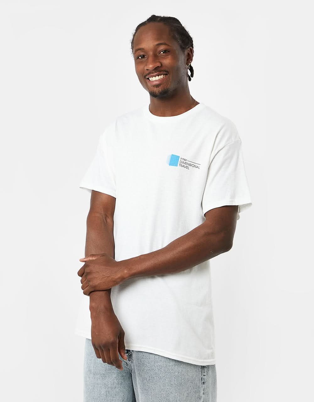 Route One Inter-Dimensional Travel T-Shirt - Natural