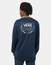 Vans Crested Shaper L/S T-Shirt - Navy