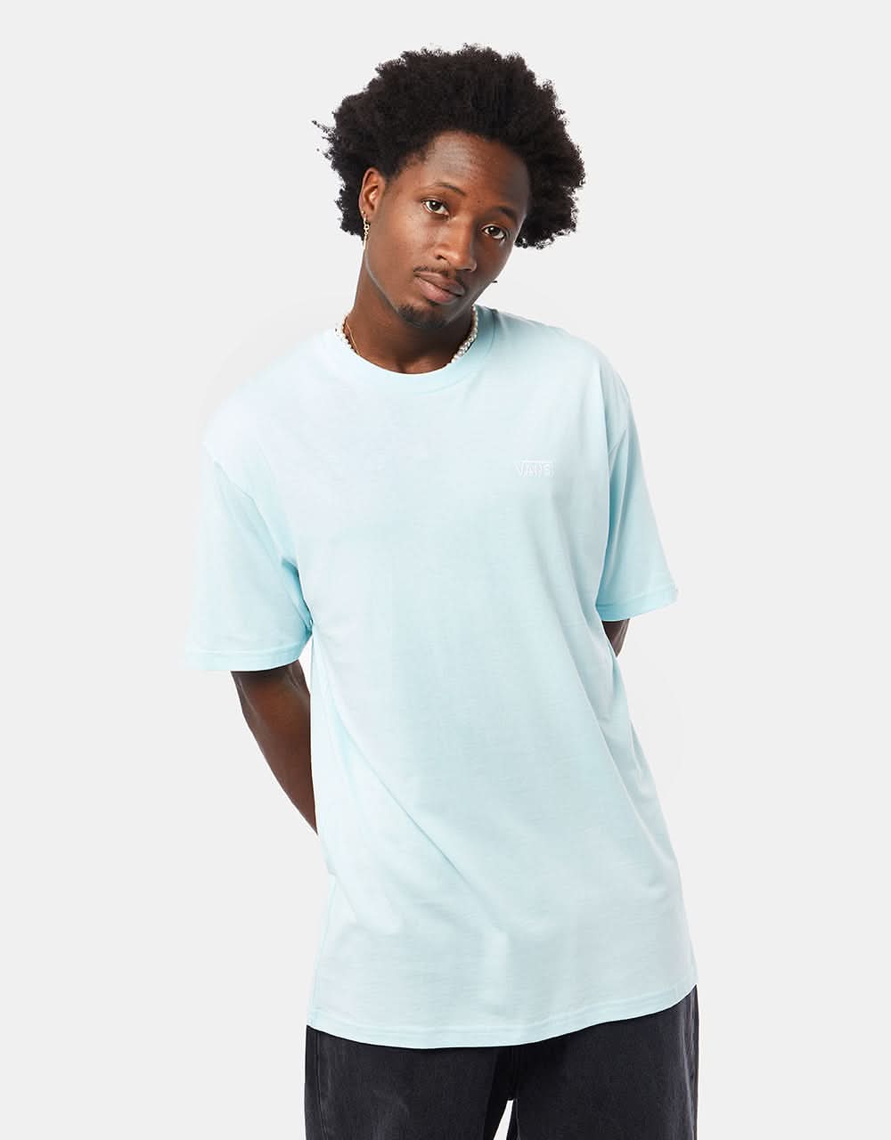 turquoise vans shirt