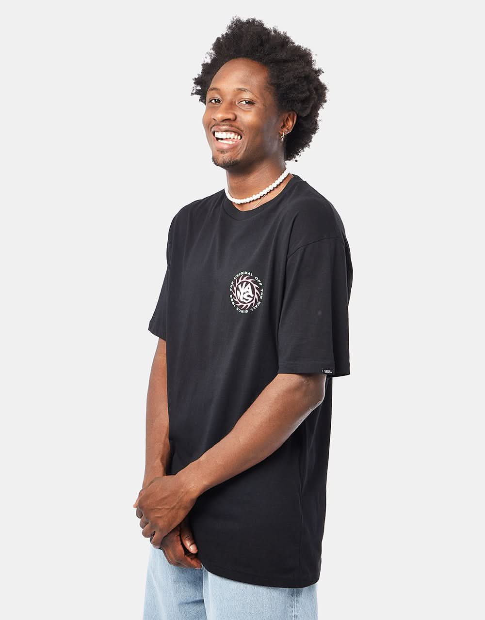 vans t shirt black