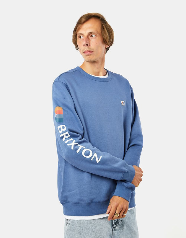 Brixton Alton Crew - Pacific Blue