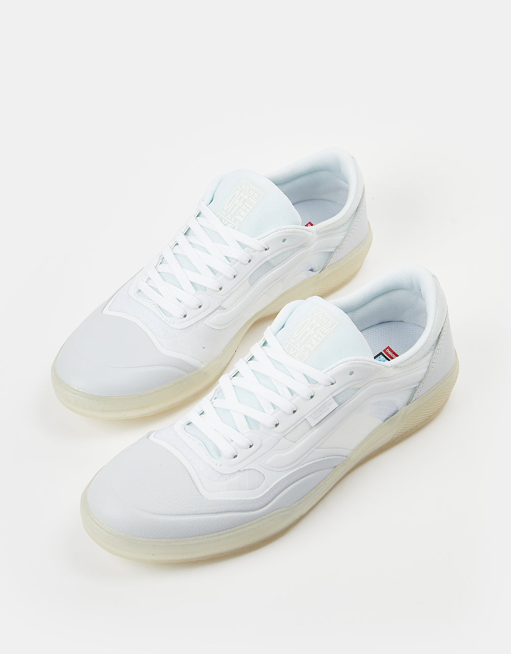 Vans AVE Skate Shoes - White/White