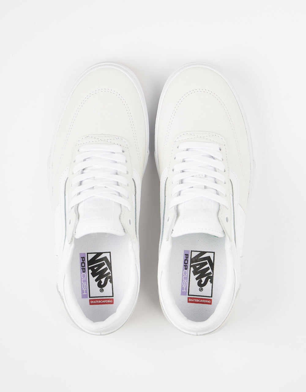 Vans Gilbert Crockett Skate Shoes - White/White