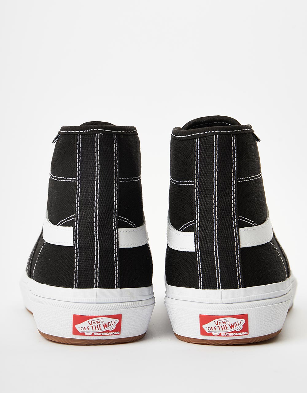 Vans Crockett High Skate Shoes - Black/White