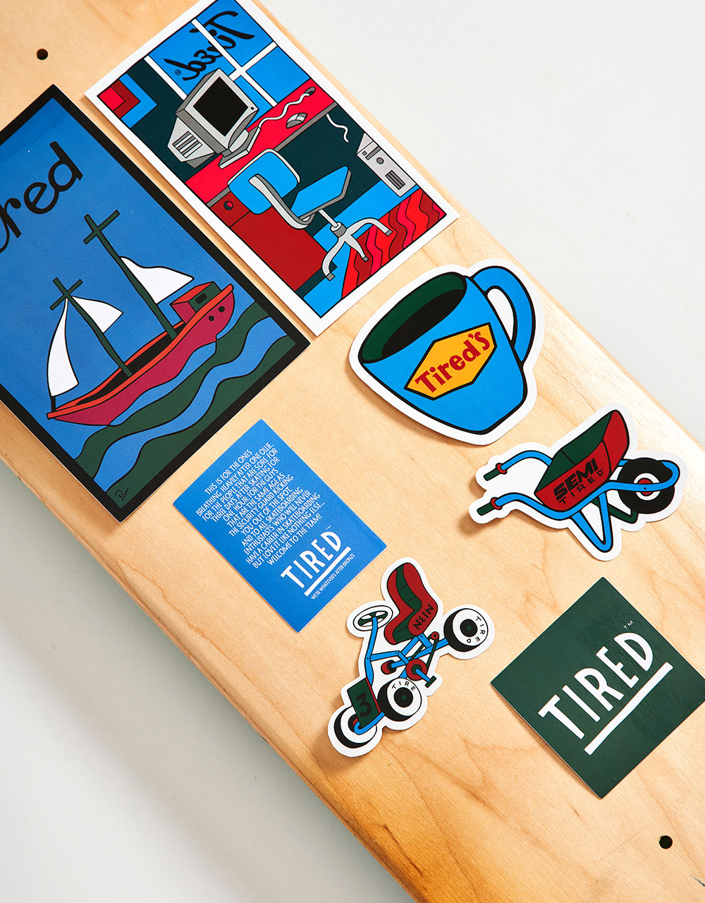 Tired FW23 Sticker Pack
