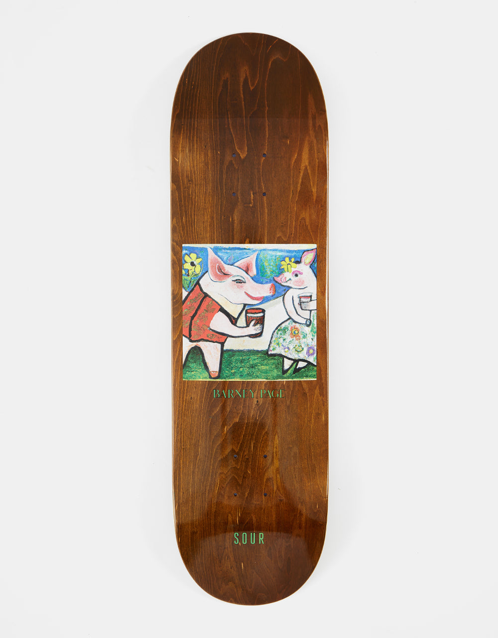 Sour Barney Pork Date S3 Skateboard Deck - 8.6"