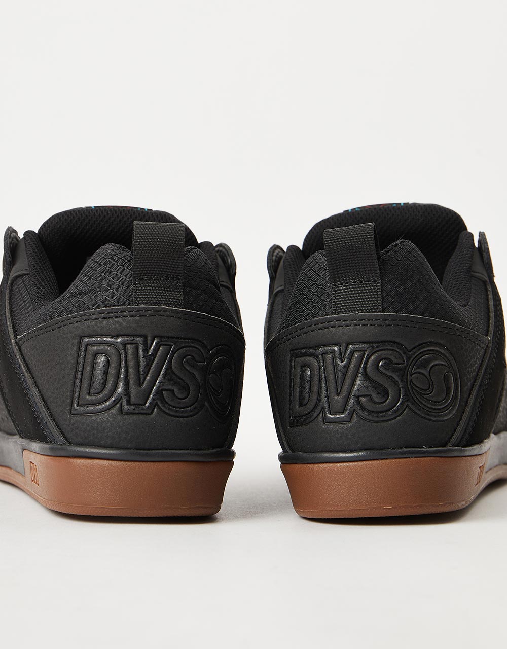 DVS Comanche 2.0+ Skate Shoes - Black/Reflective/Gum Nubuck