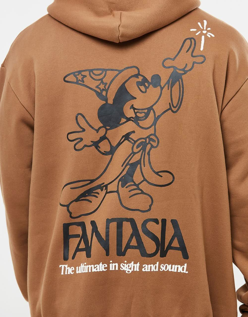 Butter Goods x Disney Sight And Sound Pullover Hoodie - Brown