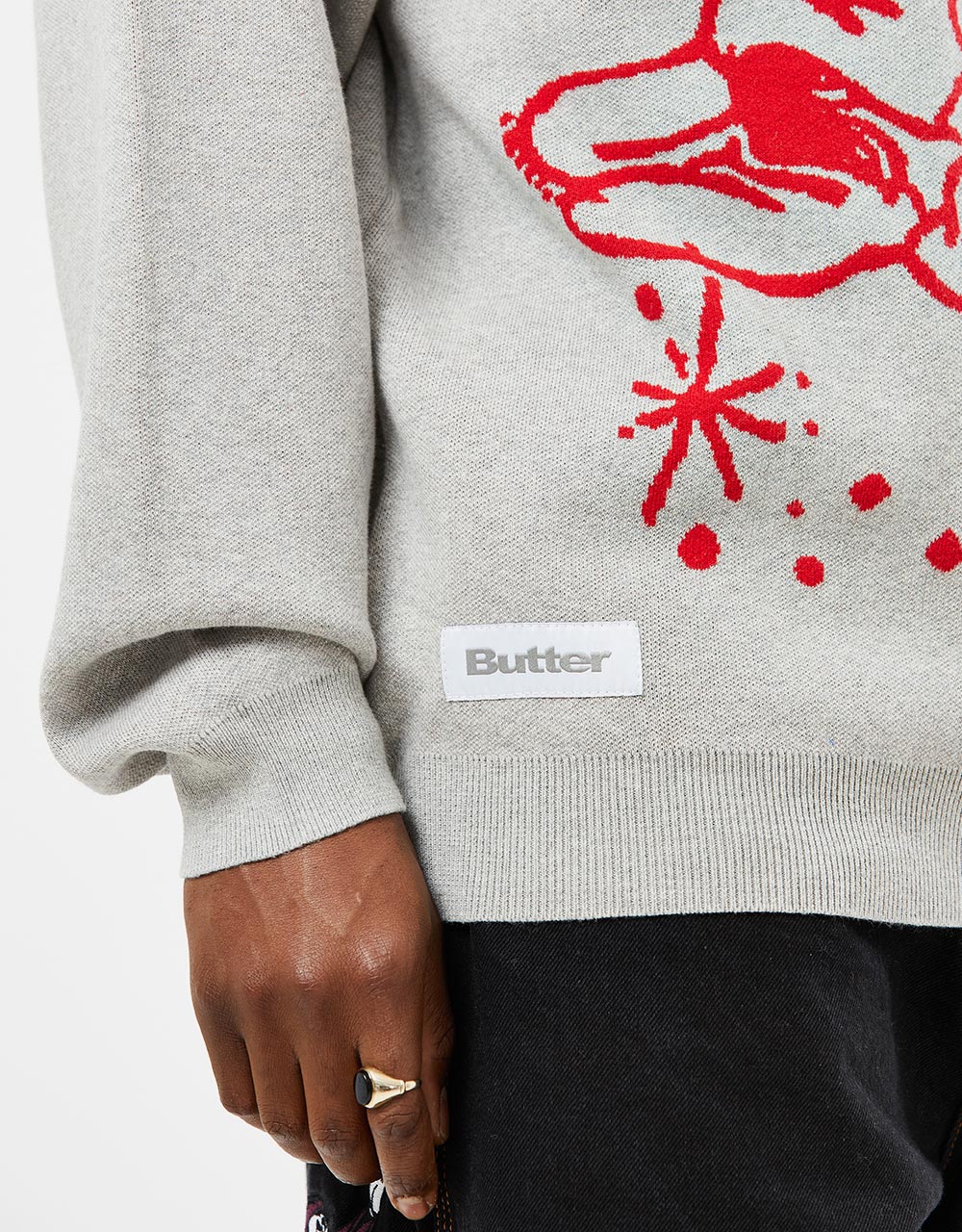 Butter Goods x Disney Cinema Knitted Sweater - Grey