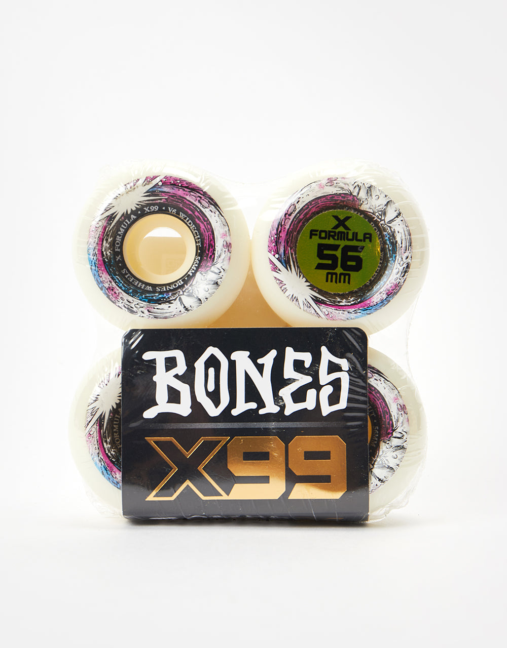 Bones Moon Beam X99 V6 Widecut Skateboard Wheels