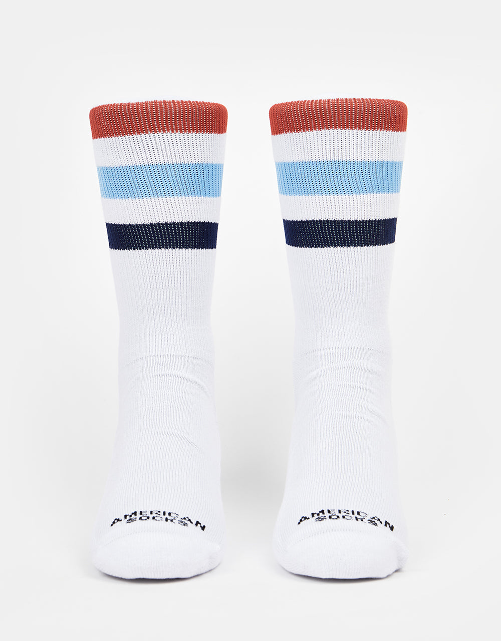 American Socks McFly Socks - White/Blue/Dark Blue
