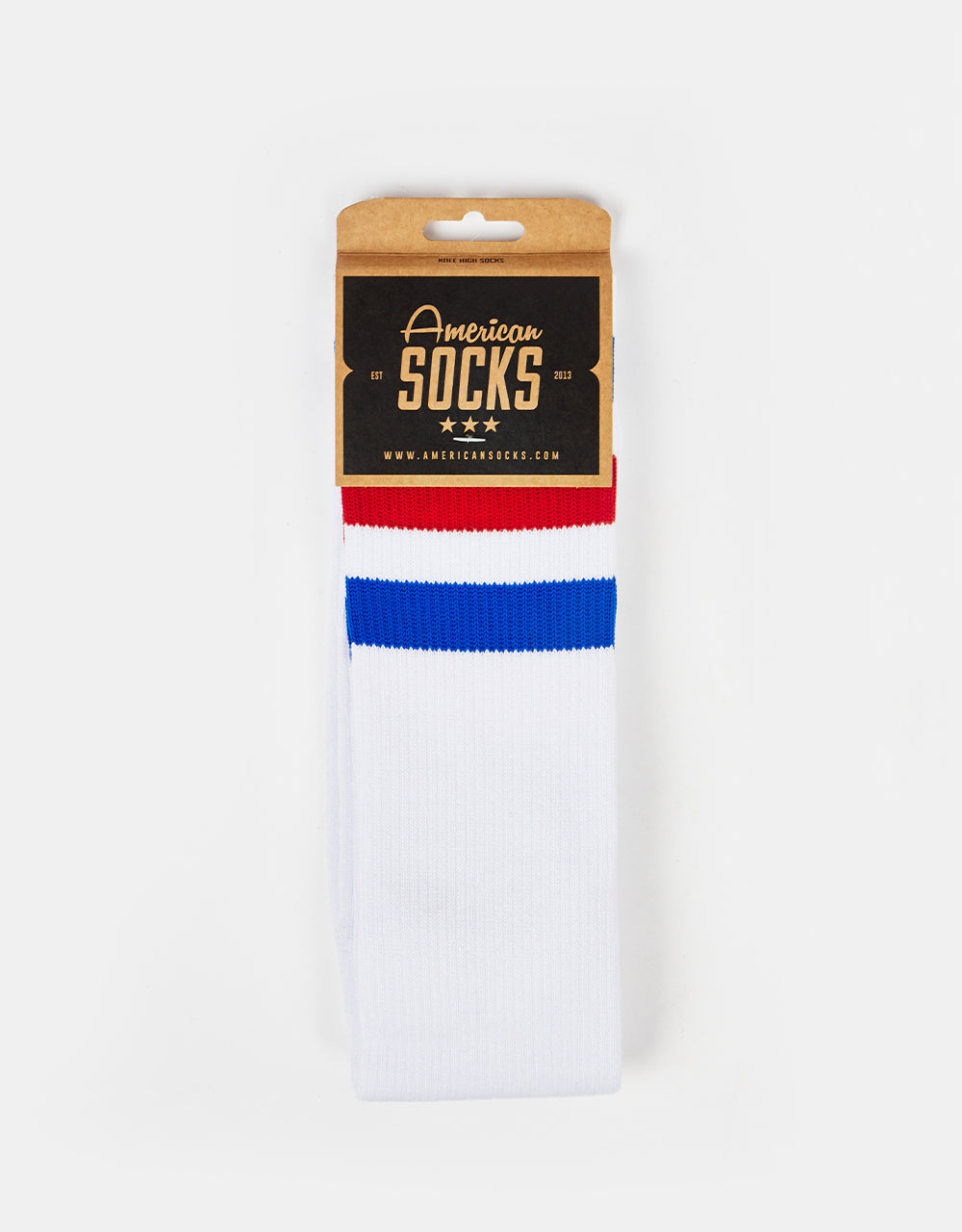 American Socks McFly Socks - White/Blue/Dark Blue
