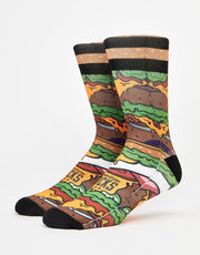 American Socks Burger Socks - Multi