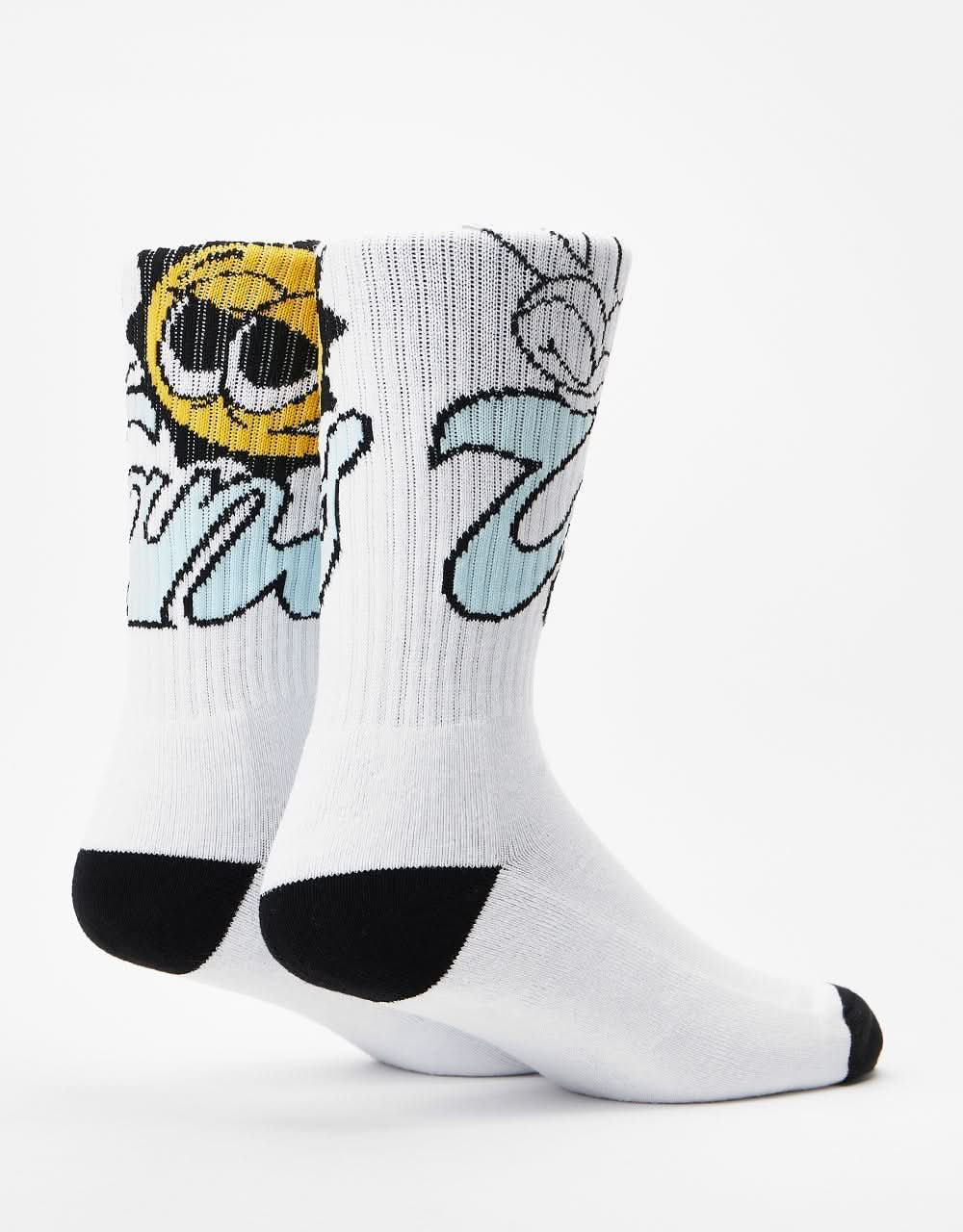 Vans Sunny Vans Crew Socks - White