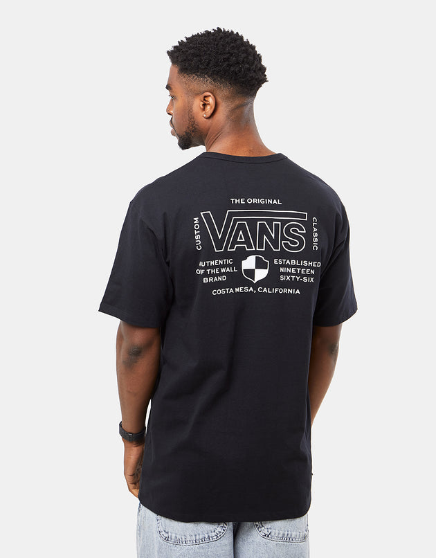 Vans Off The Wall Drop V DNA T-Shirt - Black
