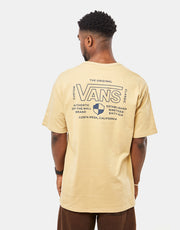Vans Off The Wall Drop V DNA T-Shirt - Taos Taupe