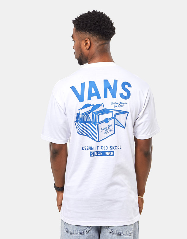 Vans Record Label T-Shirt - White