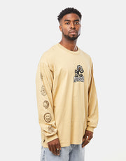 Vans Off The Wall Skate Classic L/S T-Shirt - Taos Taupe