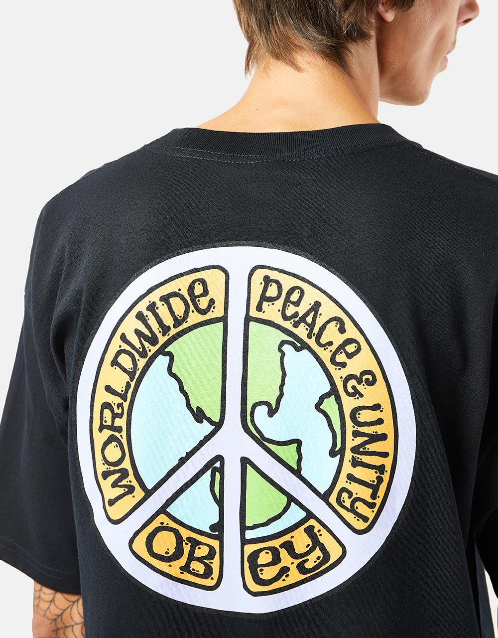 Obey Peace & Unity T-Shirt - Black