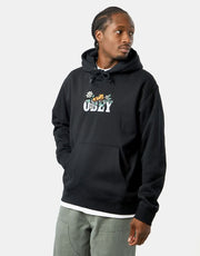 Obey Step Pullover Hoodie - Black
