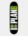 Plan B Team Green Skateboard Deck - 8"