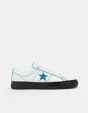 Converse x Eddie Cernicky One Star Pro Ox Skate Shoes - White/Black/Kinetic Blue