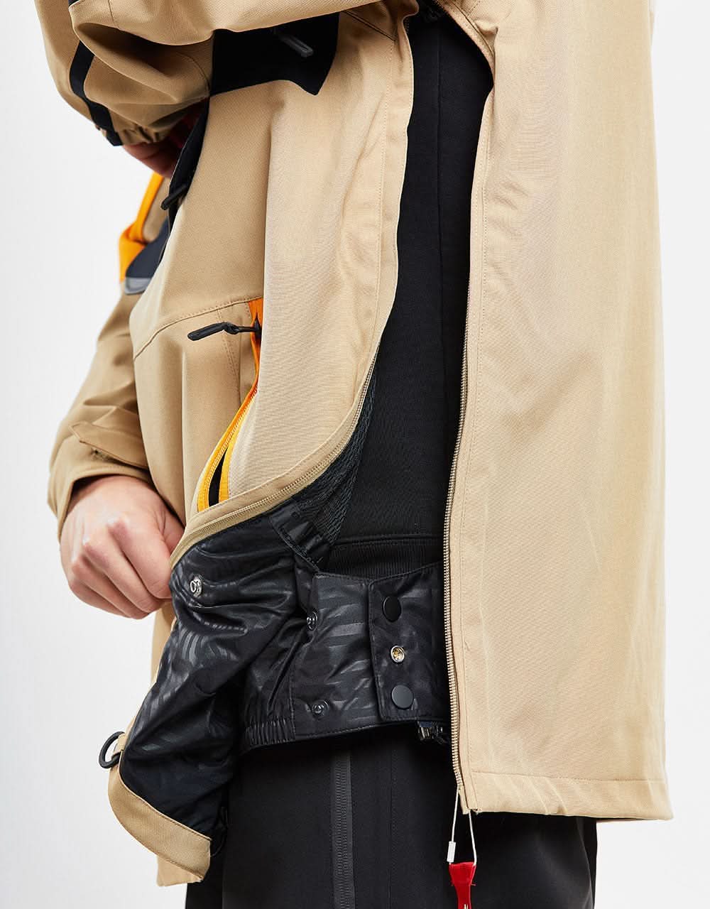 Brighton Pullover 2024 Snowboard Jacket Gold