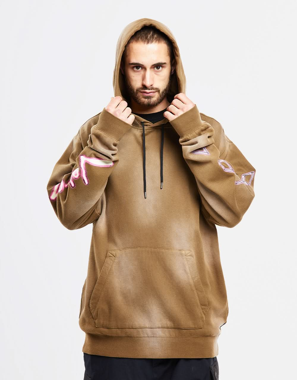 Volcom x Mike Rav D.I. Pullover Hoodie - Water Teak