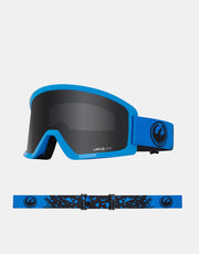 Dragon DX3 L OTG Snowboard Goggles - Blasted/LUMALENS® Dark Smoke