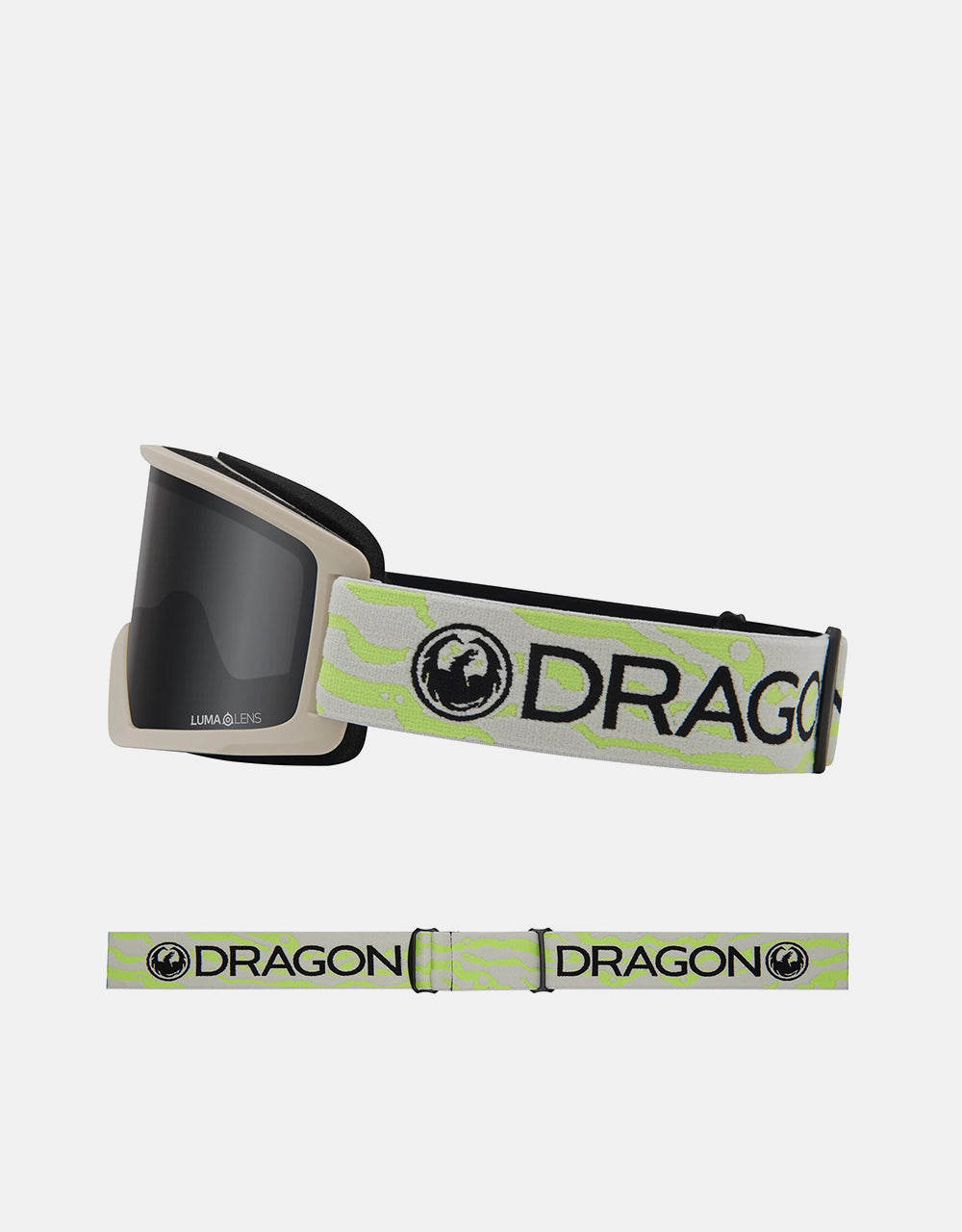 Dragon DX3 OTG Snowboard Goggles - Kelp/LUMALENS® Dark Smoke
