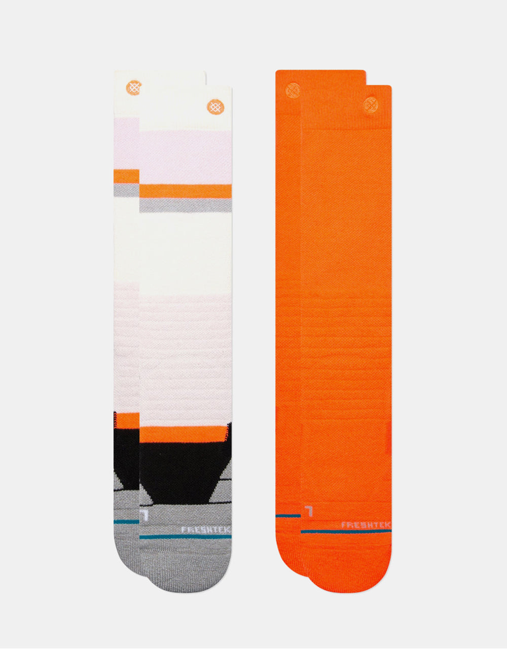 Stance Work It Snow 2 Pack Snowboard Socks - Lilac Ice