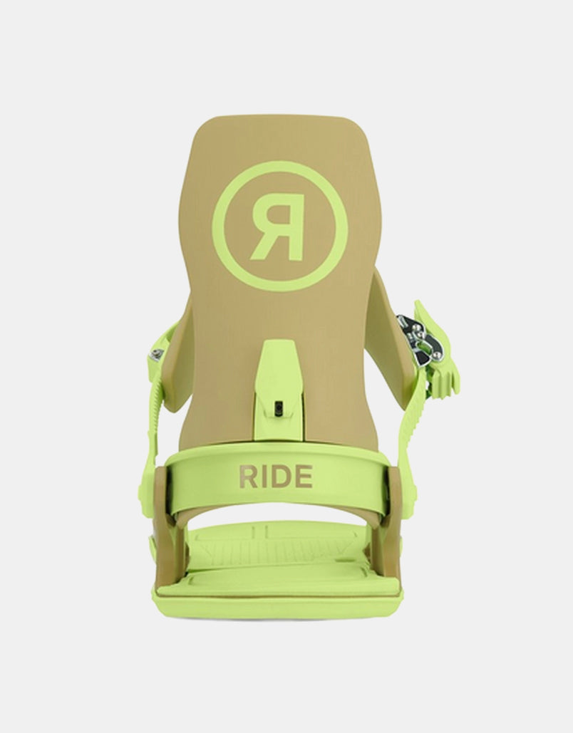 Ride C-6 2024 Snowboard Bindings - Olive/Lime