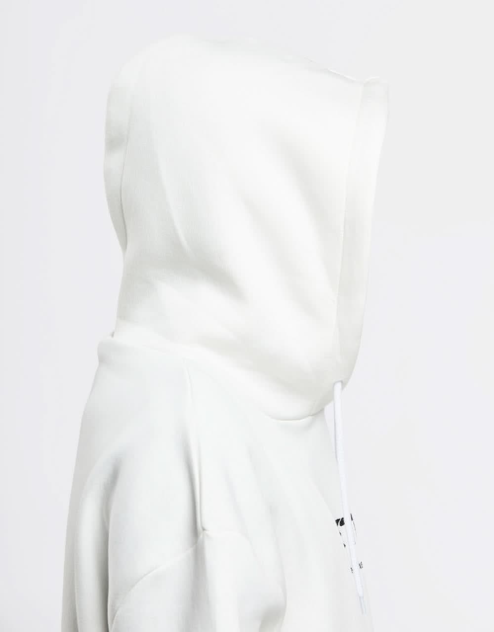 Method Snowboarding Logo Pullover Hoodie Off White