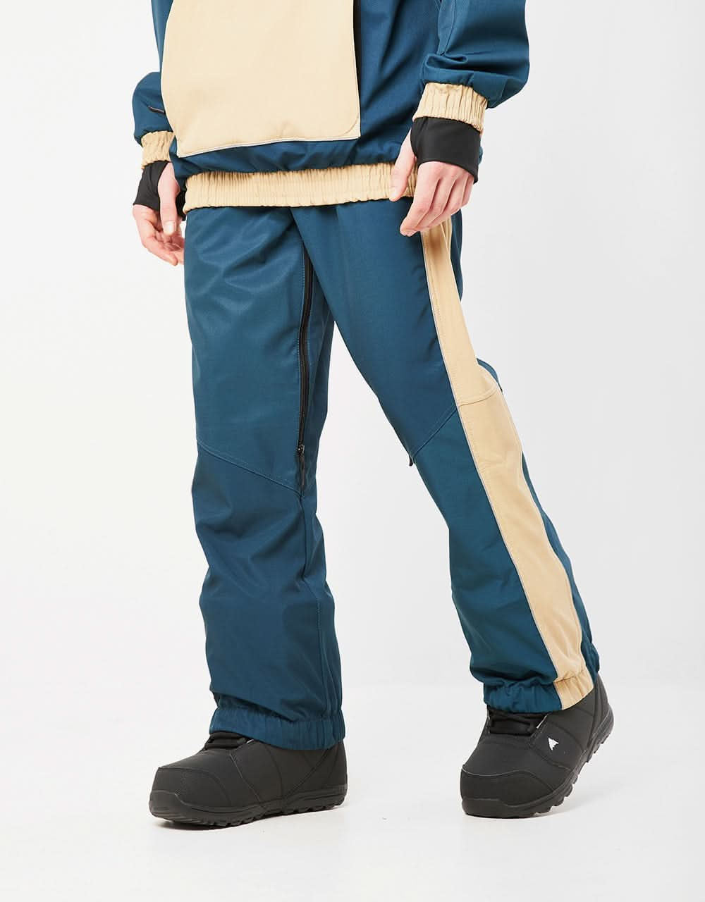 Brethren Baseline Track Snowboard Pant - Kombat Khaki