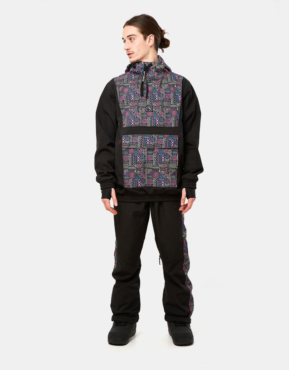 Brethren Baseline Track Snowboard Pant - Tetris