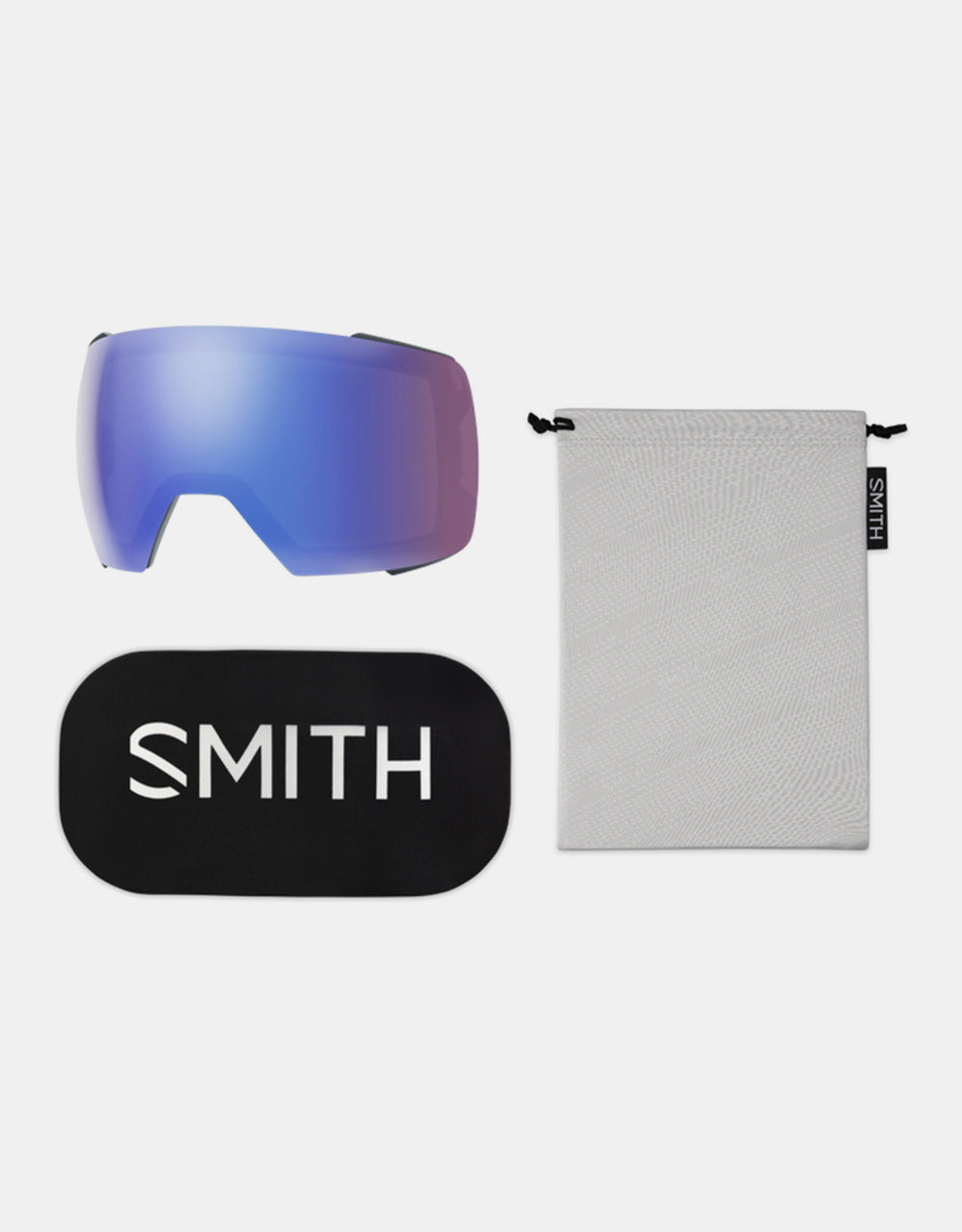 Smith I/O Mag XL Snowboard Goggles - Slate/ChromaPop™ Everyday Red Mirror