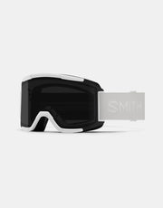 Smith Squad Snowboard Goggles - White Vapor/ChromaPop™ Sun Black