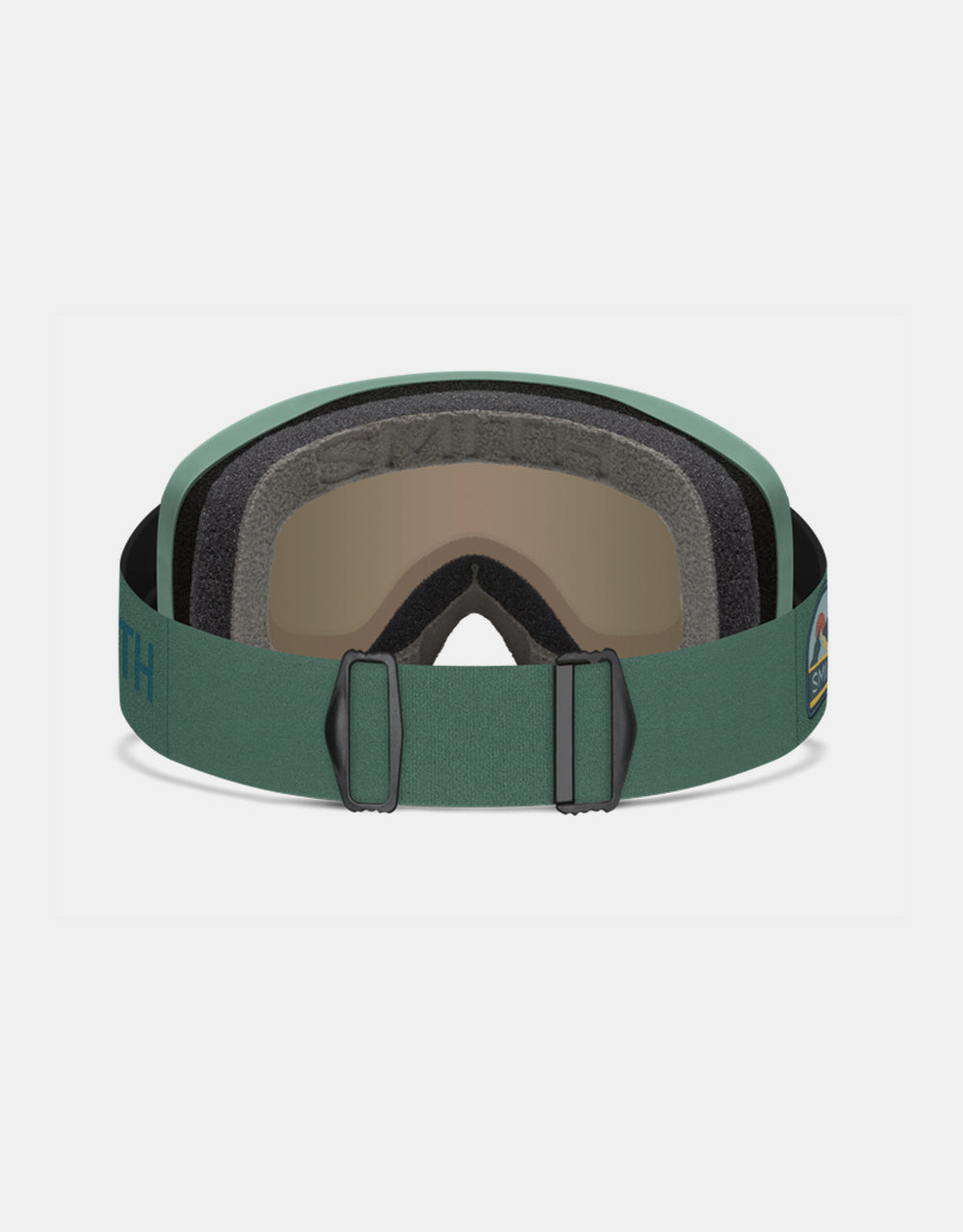 Smith Blazer Snowboard Goggles - Alpine Green/Green Solx Mirror Antifog