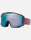 Oakley Line Miner M Snowboard Goggles - Fraktel Lilac/Prizm Sapphire Iridium
