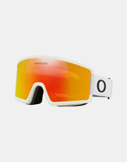 Oakley Target Line L Snowboard Goggles - Matte White/Fire Iridium