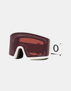 Oakley Target Line L Snowboard Goggles - Matte White/Prizm Rose