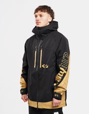 ThirtyTwo Lashed Insulated 2024 Snowboard Jacket - Black/Tan