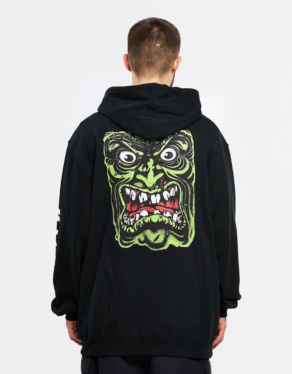 ThirtyTwo x Santa Cruz Roskopp Face Pullover Hoodie - Black