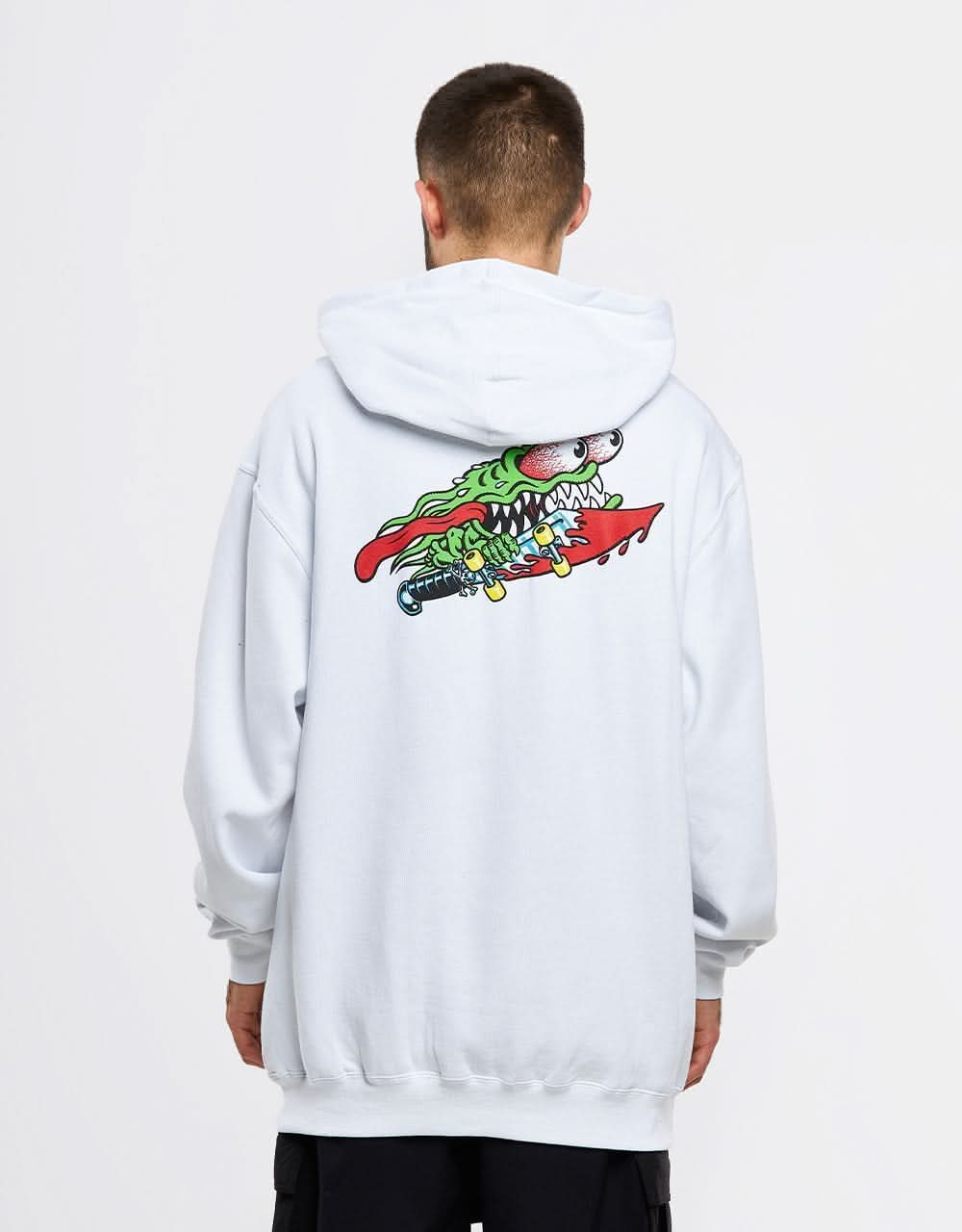 ThirtyTwo x Santa Cruz Slasher Pullover Hoodie - White