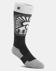 ThirtyTwo x Jono Wood Halo Snowboard Socks - Black/White