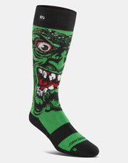 ThirtyTwo x Santa Cruz Roskopp Face Snowboard Socks - Green